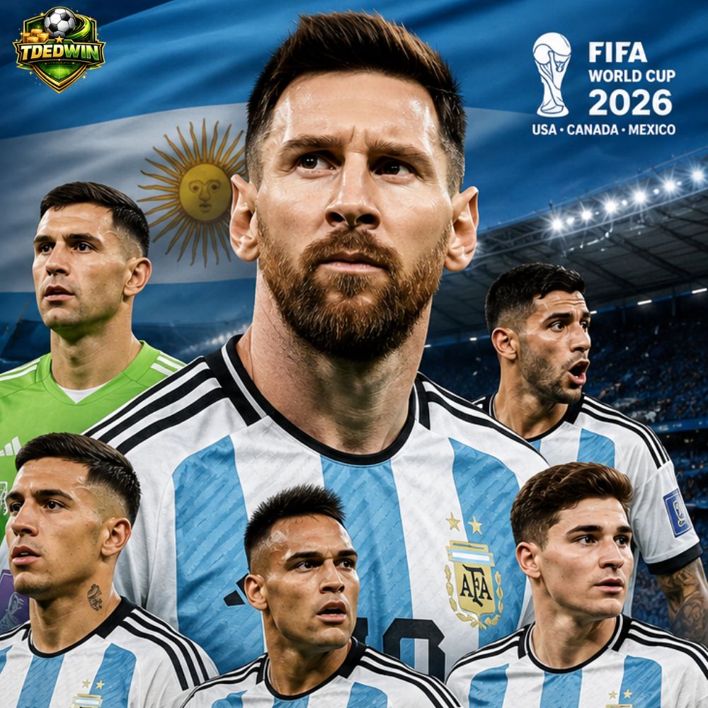Argentina ประกาศ 26 ขุนพลลุยฟุตบอลโลก 2026 นำทัพโดย Lionel Messi ล่าแชมป์สมัยที่ 4
